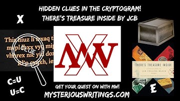 Hidden Clues in Cryptogram! for Past and Future Treasure Box #therestreasureinside #joncollinsblack