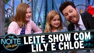 Leite Show com Lily e Chloe | The Noite (18/09/17)