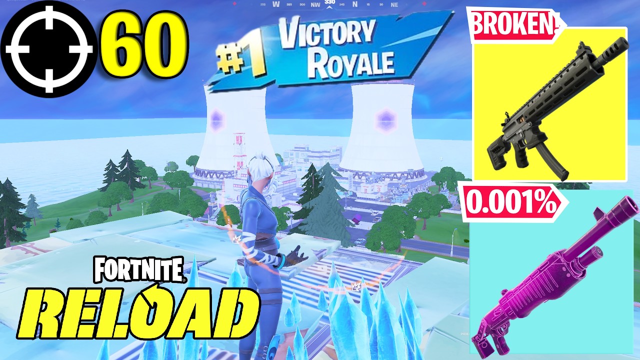 60 Elimination RELOAD” Gameplay Wins (Fortnite Chapter 7 PS5 Controller)