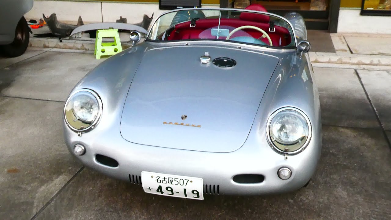 Super Cool 超カッコいい ポルシェ550スパイダー Porsche 550 Spyder ジェームスディーンの愛車だったことでも有名 21 10 18 Youtube