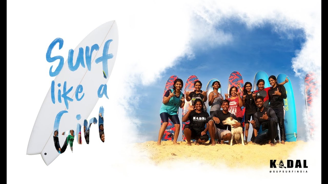 How we celebrated International Women's Day at KADAL Centre 2021? Surf Like A Girl
