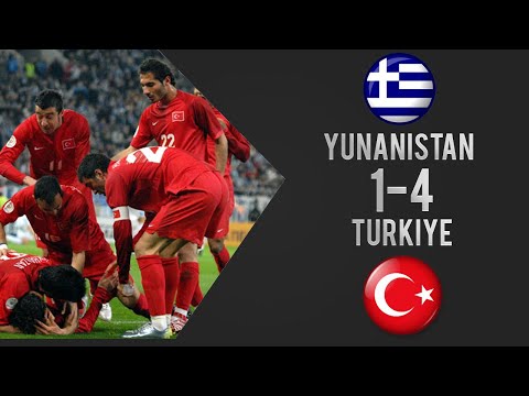 Yunanistan 1-4 Türkiye Türkçe Spiker Maç Özeti (24/03/2007)