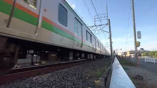 【良いジョイント音】E233系3000番台JR宇都宮線1599E通過