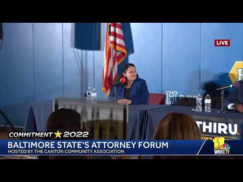 LIVE: Baltimore City State's Attorney Candidates Forum hosted by Canton Community Association - h…
