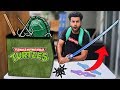 I Bought A $500 Teenage Mutant Ninja Turtles WEAPONS Mystery Box!! *IN REAL LIFE*