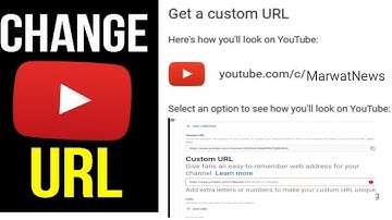 How To Change YouTube URL 2021 / Existing URL