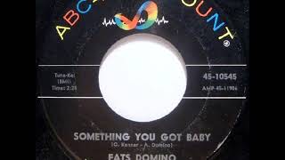 Fats Domino - Something You Got Baby - January 9, 1964