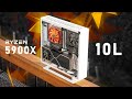 The SMALLEST ATX Build Yet - Ryzen 5900X in a 10L Case!