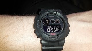 Casio G-Shock GD-120MB-1ER Military Black Watch Overview