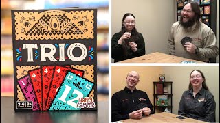 TRIO Card Game | Full Playthrough in 5 Minutes