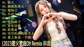 Chinese DJ 2023 高清新2023夜店混音 - 【情火 ♪ 拥抱你离去 ♪ 别知己 ♪ 不过人间 ♪ 黃昏 ♪ 你的样子 ♪ 多年以後...】2023最火歌曲DJ Remix 抖音版