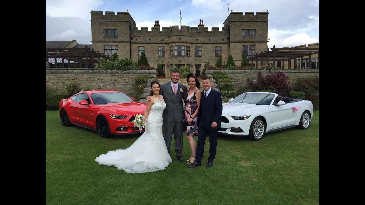 Mustang Wedding Cars courtesy of Lookers Ford
