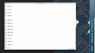 Learn CS: Operators in Python 3