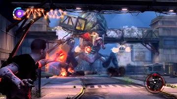 Infamous 2 Bad Karma/Hard Difficulty Walkthrough Part 13: John and killing Bertrand