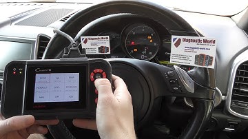 CRP129 Porsche Airbag Fault Diagnosis Step By Step Guide   Simple & Quick OBD2 Code Reader Scanner
