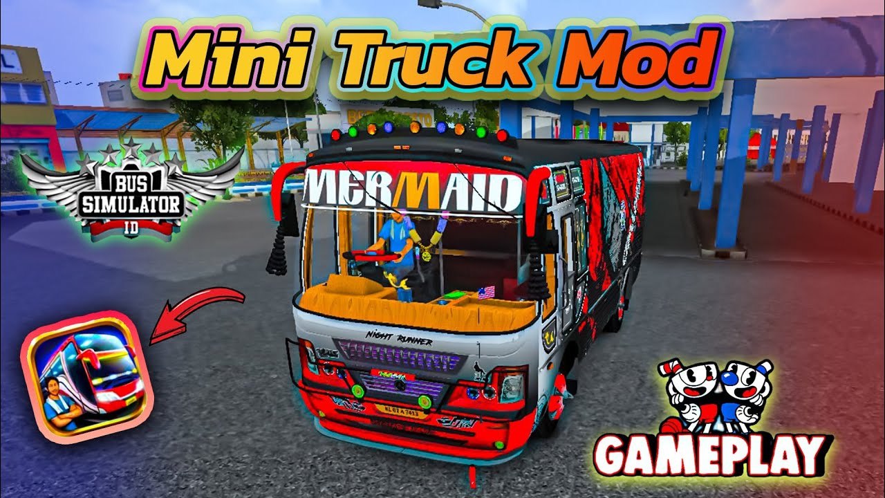 Modified Mini Truck Mod | Bus Simulator Indonesia | #bussid #truck #mod ...