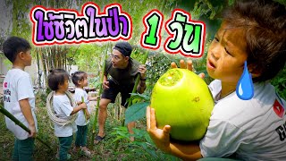 กุมาร DIARY EP44 | หาอาหารป่า นอนในป่า ใช้ชีวิตในป่า 1 วัน จะรอดเหรอ!!!