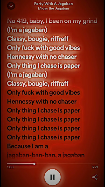 Midas the Jagaban - Party with a jagaban (sped up) #shorts #afrobeat #fyp #spedup