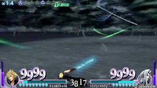 Cloud vs Sephiroth(Cpu) lvl 100