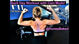 Back Day Workout with HuneyBaked