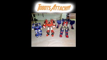 Tobots transformers attack!!! #transformers #ai #collection #tobots #shorts #fyp
