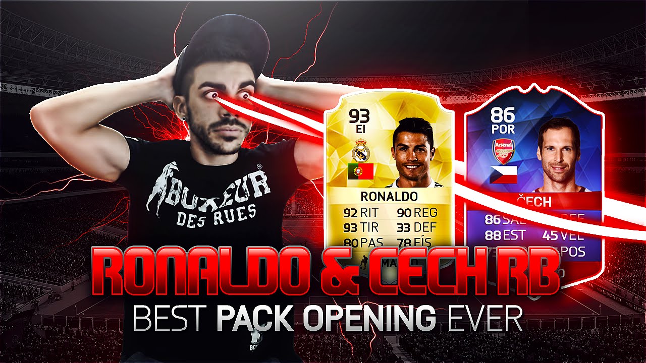 CECH RECORD BREAKER & RONALDO IN A PACK !!!!!!!!! FIFA 16 | DjMaRiiO