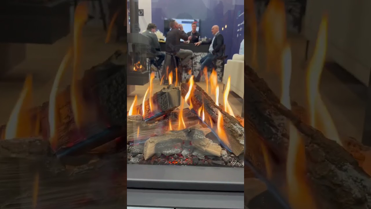 Газовый камин. Потрясающий внешний вид и полная автоматизация процесса горения 🔥