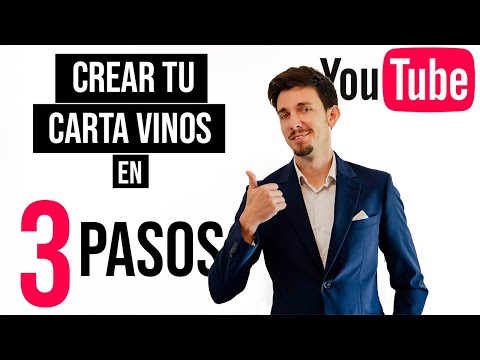 Video: Cómo Elaborar Una Carta De Vinos