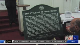 Newly unveiled lynching memorials recognize lives of African American men