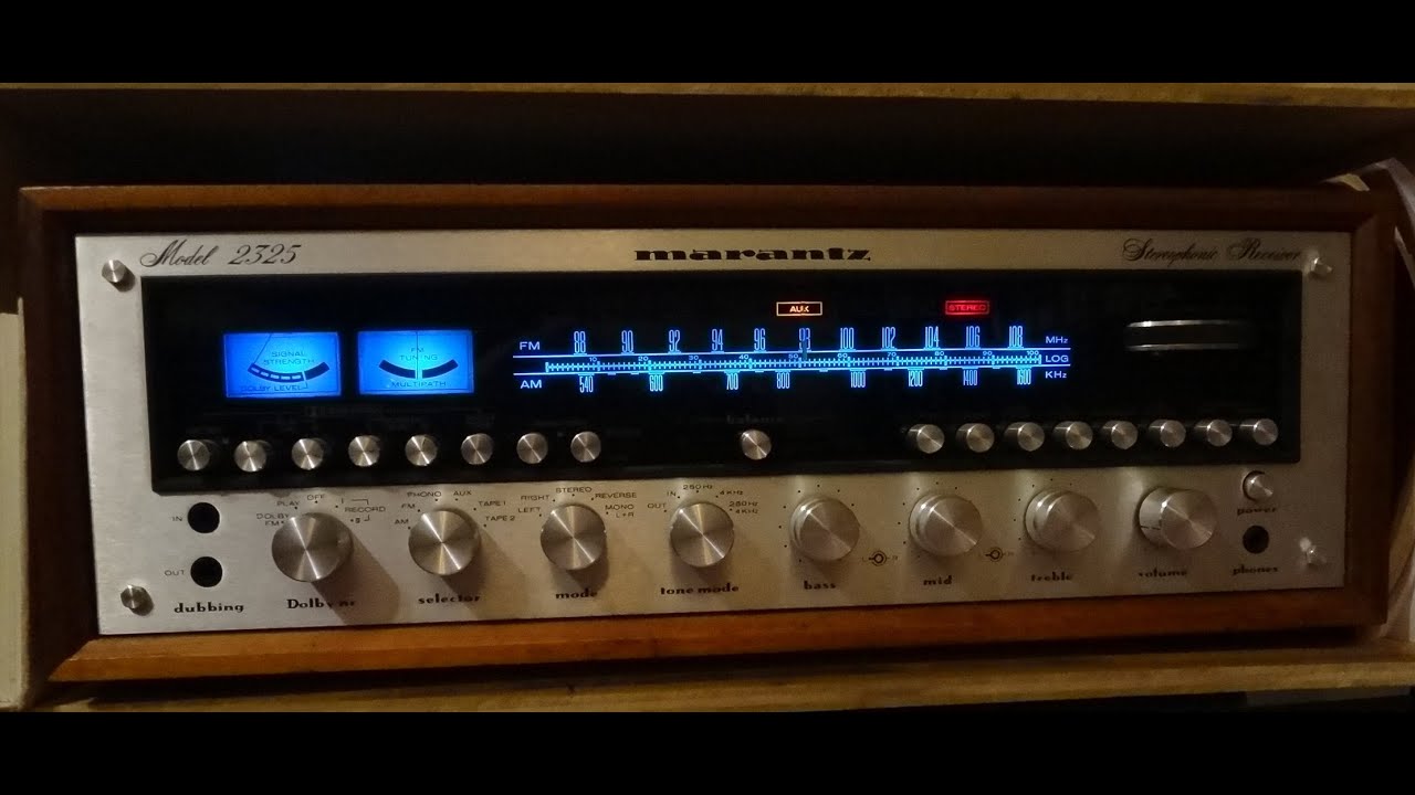Marantz 2325 Overriding Speaker Protection Relay YouTube