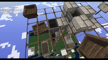 Fastest Compact Elevator No Redstone Required MInecraft 1.5.1