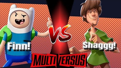 Multiversus EARLY Closed Alpha Gameplay!!! - Shaggy vs Finn 1v1