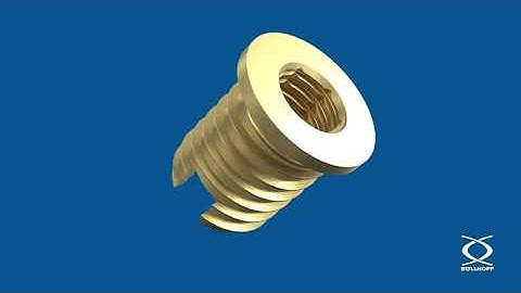 QUICKSERT® Hex – Efficient thread inserts for self-tapping insertion in polymers