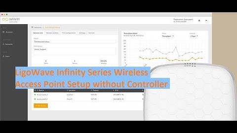 LigoWave infinity NFT 1N AF Wireless AP configuration standalone mode