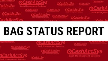 Bag Status Report Training Video