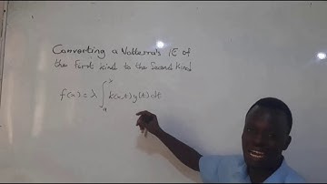 Integral Equations, Lecture 3 : Solution to IE, Converting Volterra
