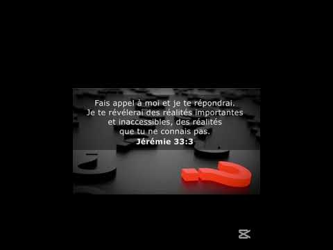 Jeremie 33:3