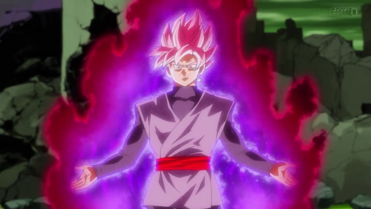Goku Black transforms into Super Saiyan Rose - YouTube