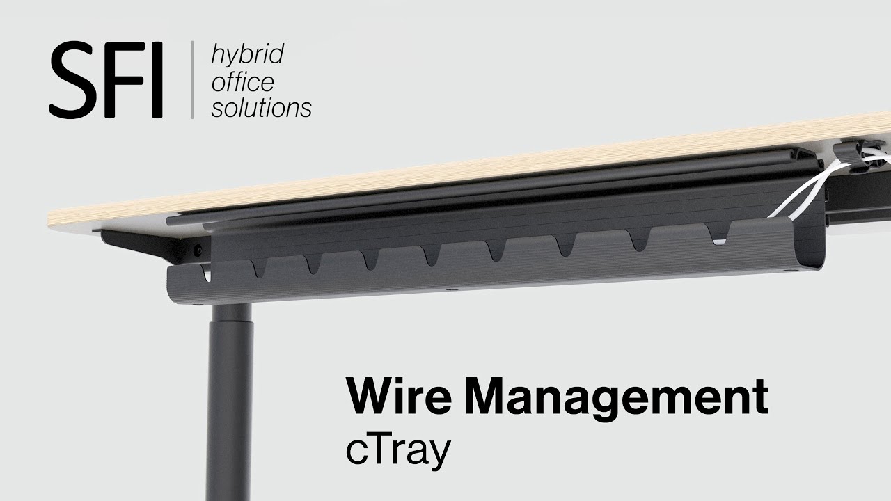 cTray Wire and Cable Management Setup - YouTube