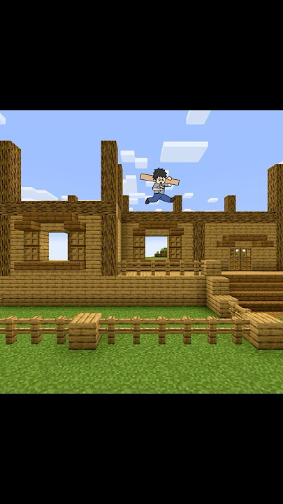 Membangun Rumah Minecraft: Rumah Dua Lantai yang Menakjubkan!