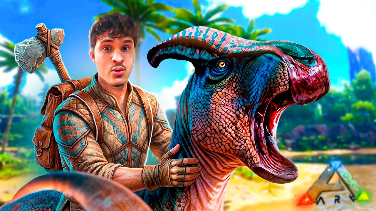 Como domar seu PRIMEIRO Dinossauro no ARK Survival Evolved