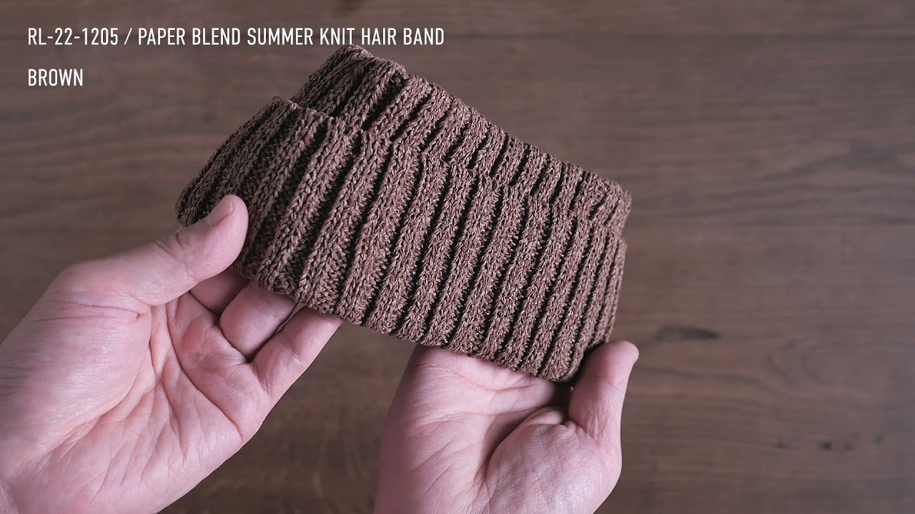 Racal - 【残り一点】Japanese Paper Hair Band | ACRMTSM ONLINE STORE