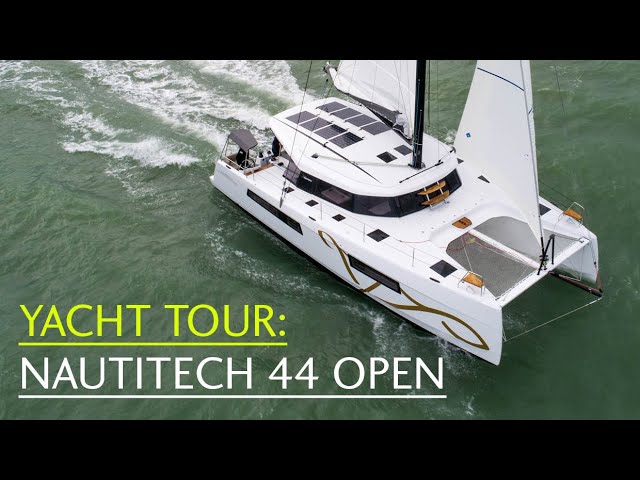 Yacht Tour: a walkthrough of the new Nautitech 44 Open, which promises comfort and performance