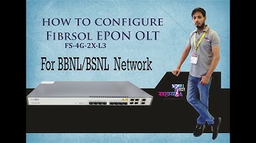 configuration of FibrSol Epon OLT for BBNL/BSNL Network | Model FS-4G-2X-L3 DP