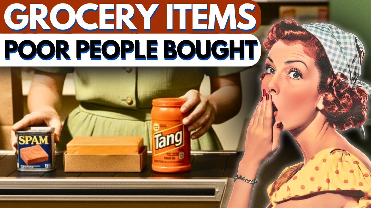 25 Grocery Items From the 1970s You Bought if You Were Poor!