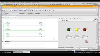 Práctica 1 Labview-TIA Portal Semáforo