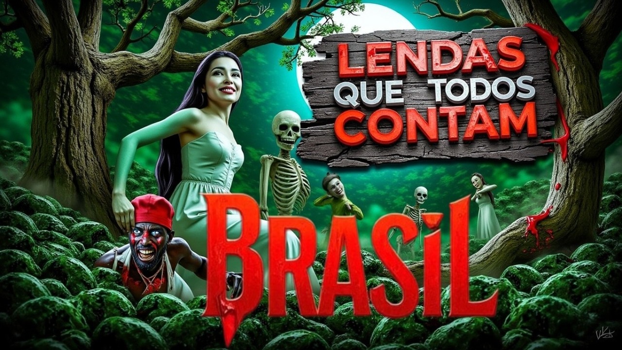 6 LENDAS QUE TODOS CONTAM - CONTOS DE TERROR BRASIL - YouTube