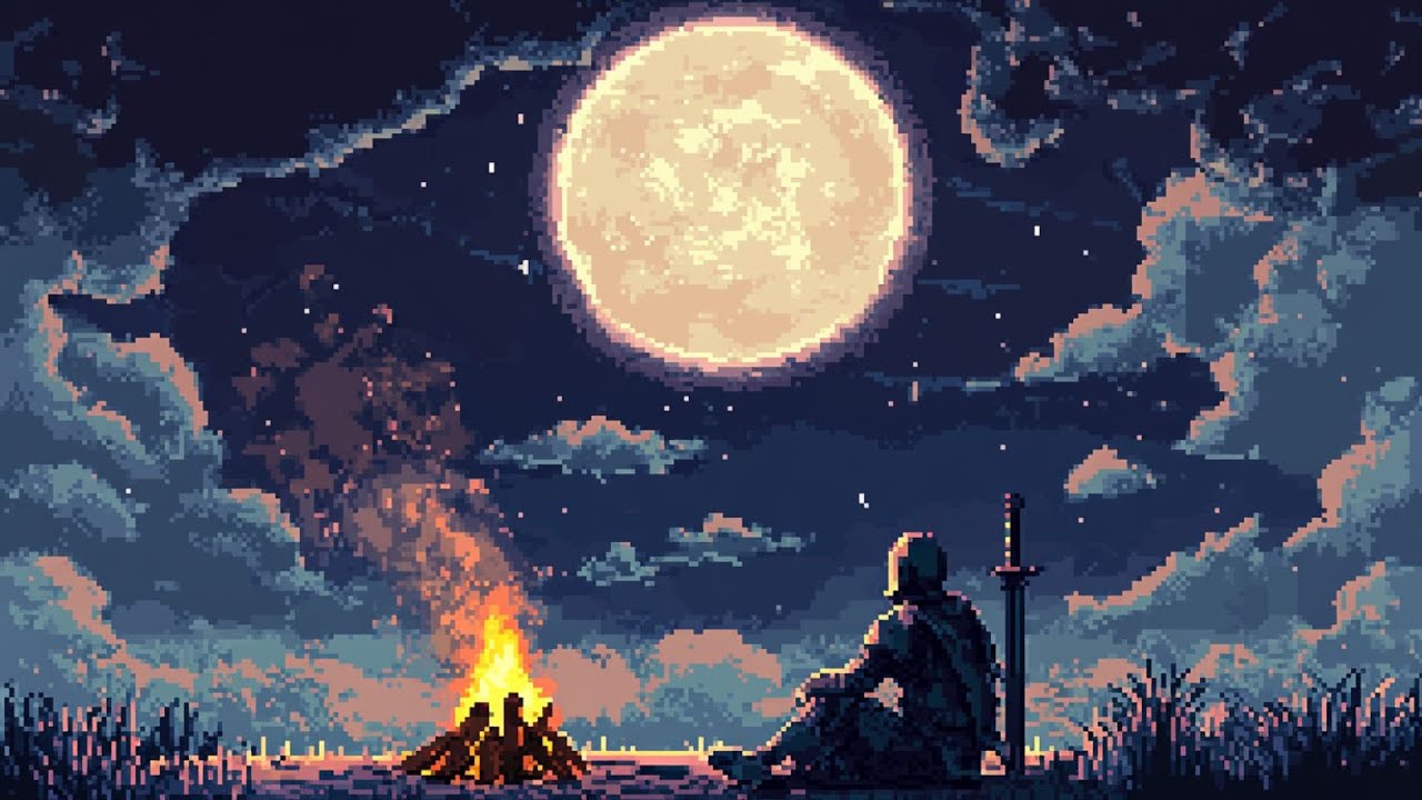 Knight Resting by the Fire - Peaceful Escape (Medieval Soundtrack)