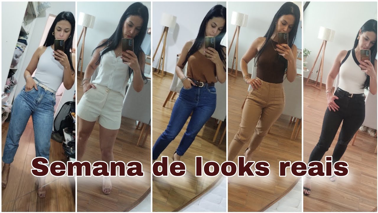 Semana de looks reais para trabalhar.. 