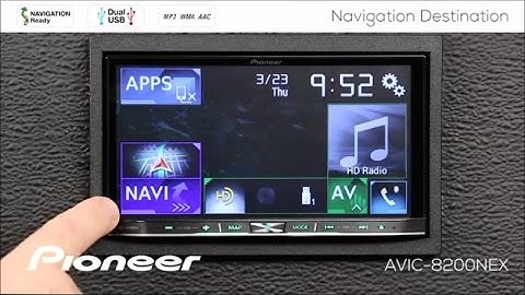 How To - Navigation Destination on Pioneer NEX Receivers 2017